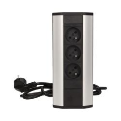 Gniazdo meblowe 3x250V AC z przewodem 1,8 m OR-AE-1359 Orno