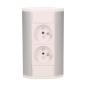 Gniazdo meblowe 2x250V OR-GM-9005/W-G