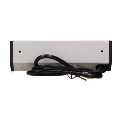 Gniazdo meblowe 2x250V, wyłącznik OR-GM-9002/B-G Orno