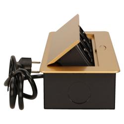 Gniazdo wpuszczane w blat 3x250V OR-AE-1337/C Orno