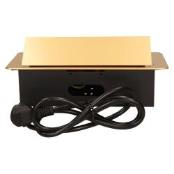 Gniazdo wpuszczane w blat 3x250V OR-AE-1337/C Orno