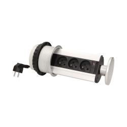 Gniazdo wpuszczane w blat 3x250V OR-AE-1351 Orno
