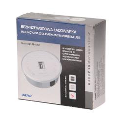 Ładowarka bezprzewodowa USB wpuszczana w blat OR-AE-1367/W Orno