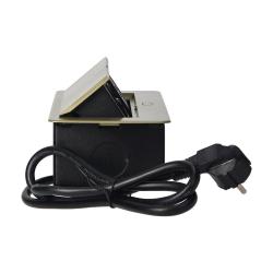 Gniazdo wpuszczane w blat 2x250V, 2xUSB OR-AE-13126/BR Orno