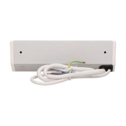 Gniazdo meblowe 2x250V, wyłącznik OR-GM-9002/W-G(GS) schuko Orno