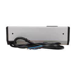 Gniazdo meblowe 2x250V, wyłącznik OR-GM-9002/B-G(GS) schuko Orno