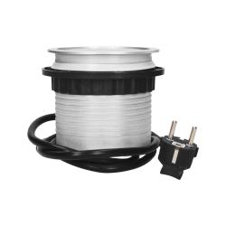 Gniazdo wpuszczane w blat 3x250V z ładowarką USB 1,5m OR-AE-1342(GS) schuko Orno