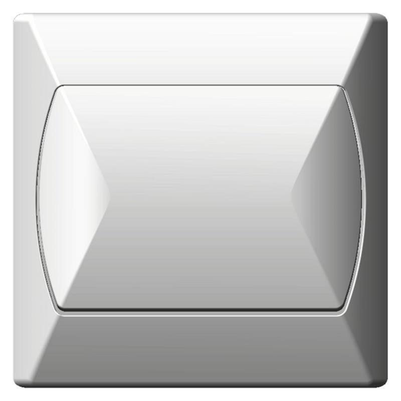 Ospel Akcent biały - łącznik jednobiegunowy ŁP-1A/00