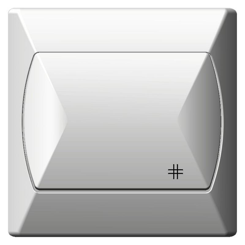 Ospel Akcent biały - łącznik krzyżowy ŁP-4A/00