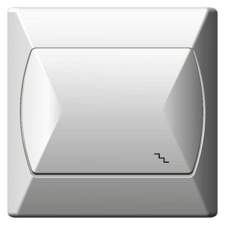 Ospel Akcent biały - łącznik schodowy ŁP-3A/00 Ospel