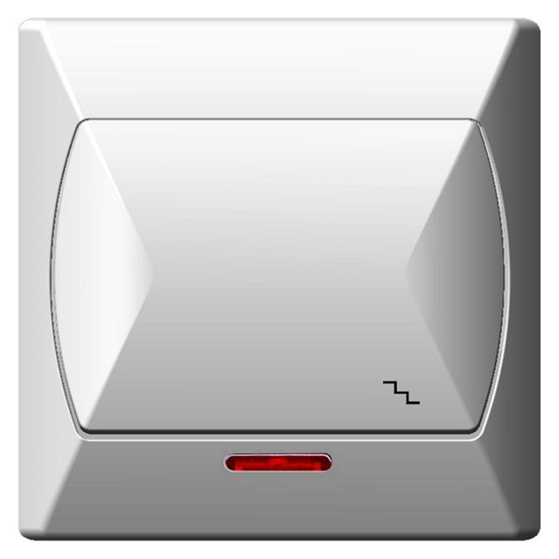 Ospel Akcent biały - łącznik schodowy ŁP-3AS/00