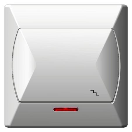 Ospel Akcent biały - łącznik schodowy ŁP-3AS/00