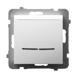 Ospel Aria biały - łącznik hotelowy ŁP-15US/m/00