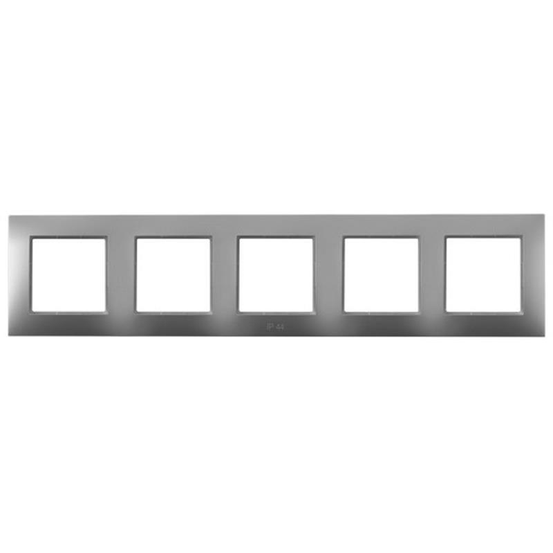 Ospel Aria srebrny - ramka IP44 RH-5U/18