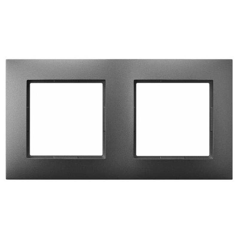 Ospel Aria szary mat - ramka R-2U/70