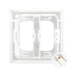 Ospel Aria biały - element podświetlenia do łączników LED ZP-2UB