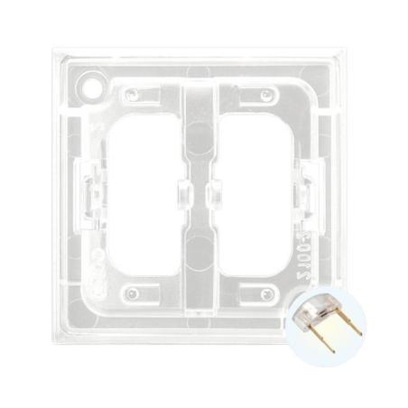 Ospel Aria biały - element podświetlenia do łączników LED ZP-2UB