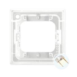 Ospel Aria biały - element podświetlenia do łączników potrójnych LED ZP-4UB