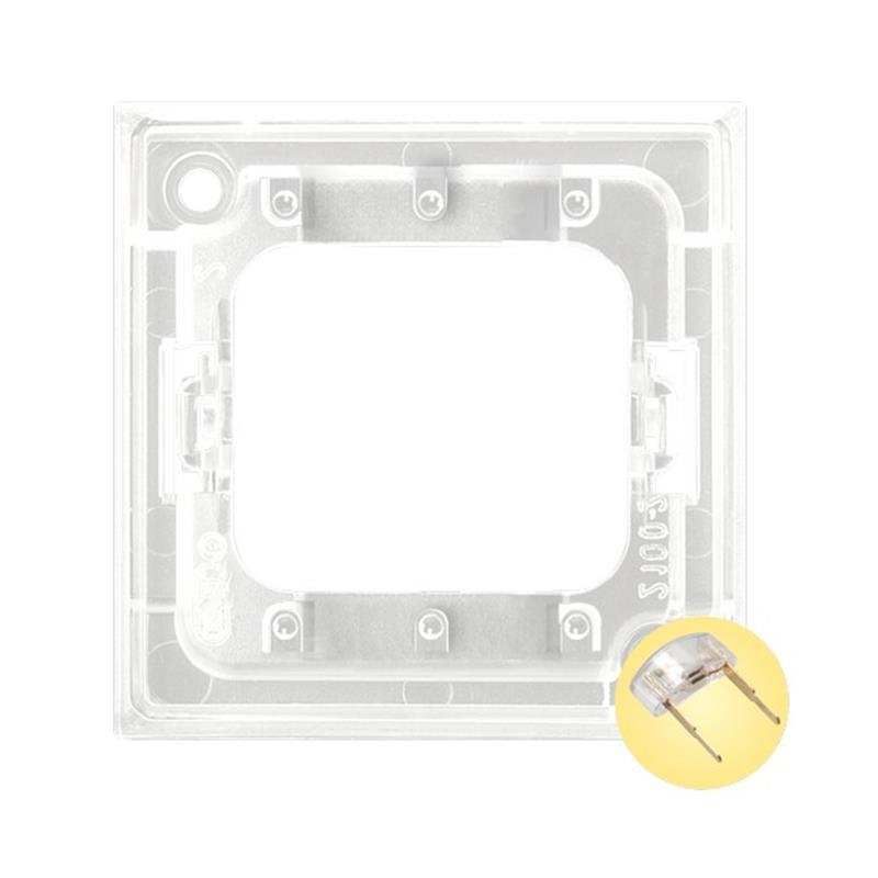 Ospel Aria złoty - element podświetlenia do łączników potrójnych LED ZP-4UG