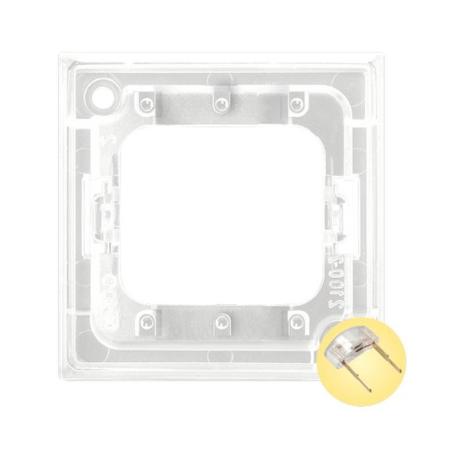 Ospel Aria złoty - element podświetlenia do łączników potrójnych LED ZP-4UG