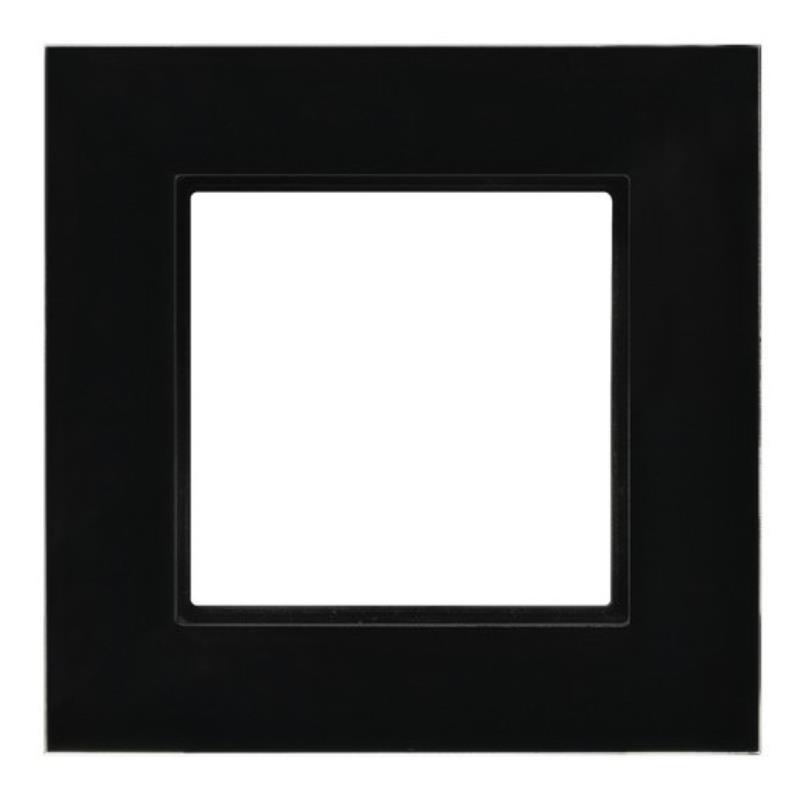 Ospel Aria czarne szkło - ramka R-1UGC/32/25