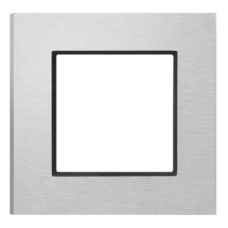 Ospel Aria szczotkowane aluminium - ramka R-1UAC/62/25