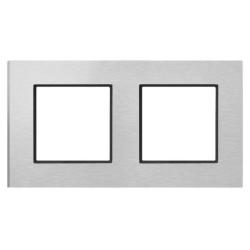 Ospel Aria szczotkowane aluminium - ramka R-2UAC/62/25