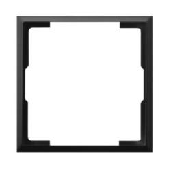 Ospel Aria czarny - ramka ozdobna do gniazd RO-2U/33