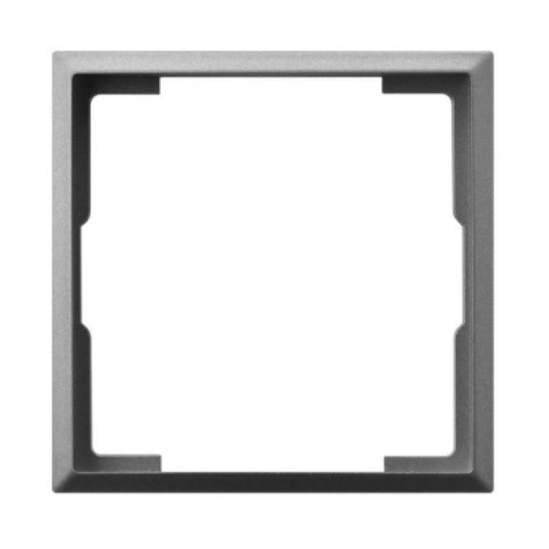 Ospel Aria szary mat - ramka ozdobna do gniazd RO-2U/70