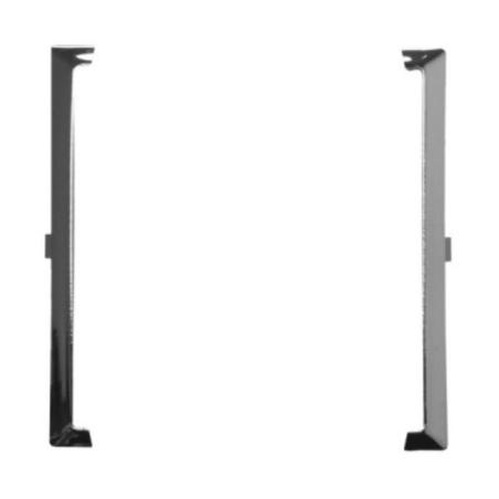 Ospel Aria srebrny błysk - ramka ozdobna do gniazd podwójnych kompletnych RO-3U/67