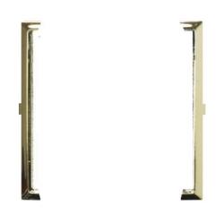 Ospel Aria złoty błysk - ramka ozdobna do gniazd podwójnych kompletnych RO-3U/68