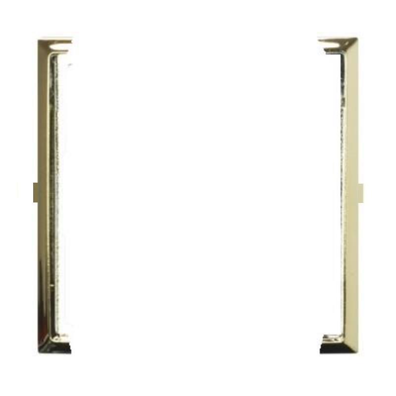 Ospel Aria złoty błysk - ramka ozdobna do gniazd podwójnych kompletnych RO-3U/68