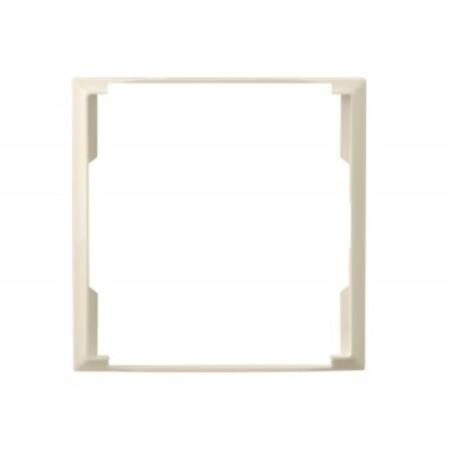 Ospel Aria ecru - ramka ozdobna do gniazd podwójnych RO-4U/27