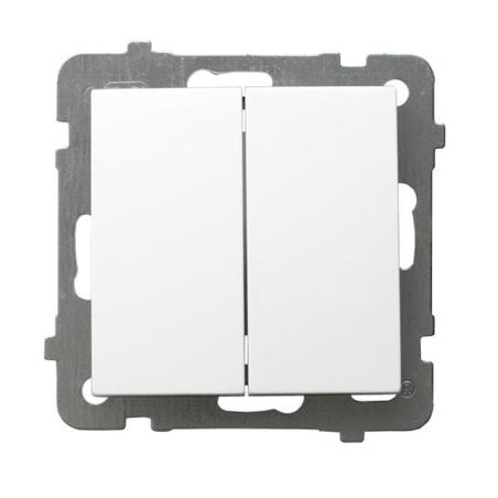 Ospel AS biały - łącznik podwójny schodowy ŁP-10G/m/00