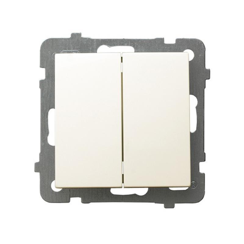 Ospel AS ecru - łącznik świecznikowy ŁP-2G/m/27 Ospel AS ecru - łącznik świecznikowy ŁP-2G/m/27