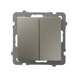 Ospel AS satyna - łącznik podwójny krzyżowy ŁP-19G/m/45 Ospel