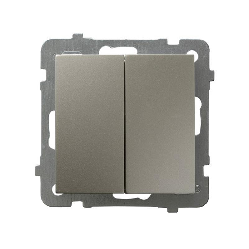 Ospel AS satyna - łącznik podwójny krzyżowy ŁP-19G/m/45