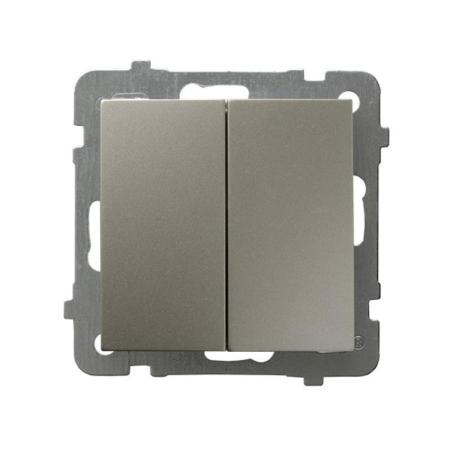 Ospel AS satyna - łącznik podwójny krzyżowy ŁP-19G/m/45