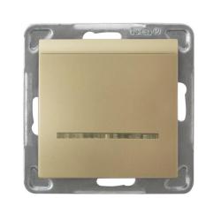 Ospel Impresja złoty - łącznik hotelowy ŁP-15YS/m/28