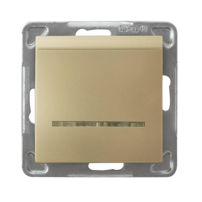 Ospel Impresja złoty - łącznik hotelowy ŁP-15YS/m/28