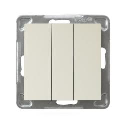 Ospel Impresja ecru - łącznik potrójny ŁP-13Y/m/27