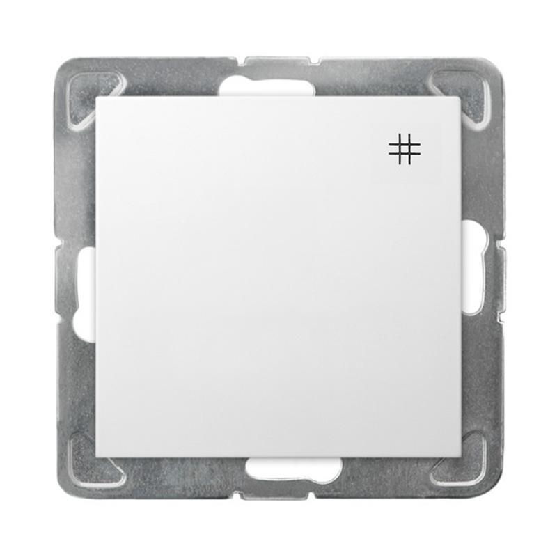 Ospel Impresja biały - łącznik krzyżowy ŁP-4Y/m/00