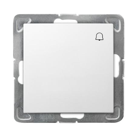 Ospel Impresja biały - łącznik dzwonkowy ŁP-6Y/m/00