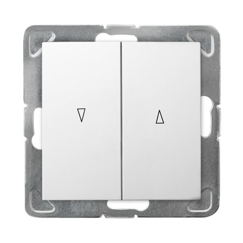 Ospel Impresja biały - łącznik żaluzyjny odbijający ŁP-7Y/m/00 Ospel Impresja biały - łącznik żaluzyjny odbijający ŁP-7Y/m/00