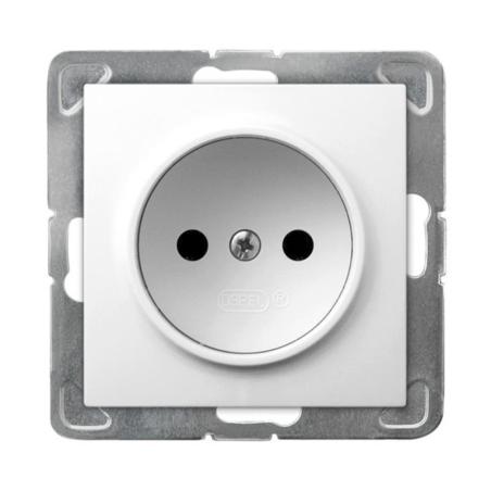 Ospel Impresja biały - gniazdo pojedyncze GP-1Y/m/00