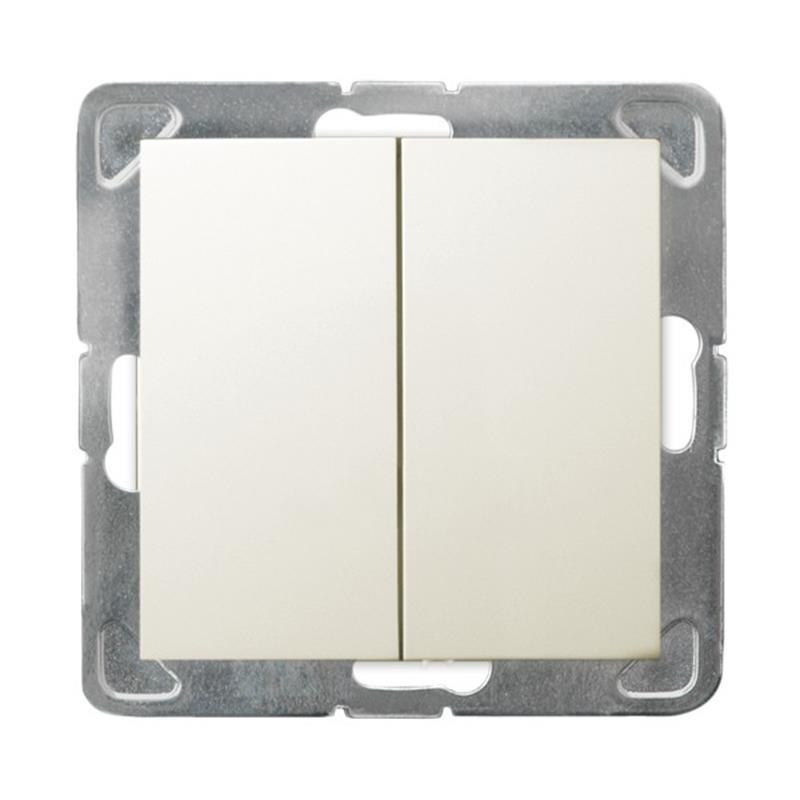 Ospel Impresja ecru - łącznik podwójny schodowy ŁP-10Y/m/27