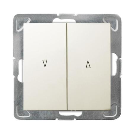 Ospel Impresja ecru - łącznik żaluzyjny odbijający ŁP-7Y/m/27