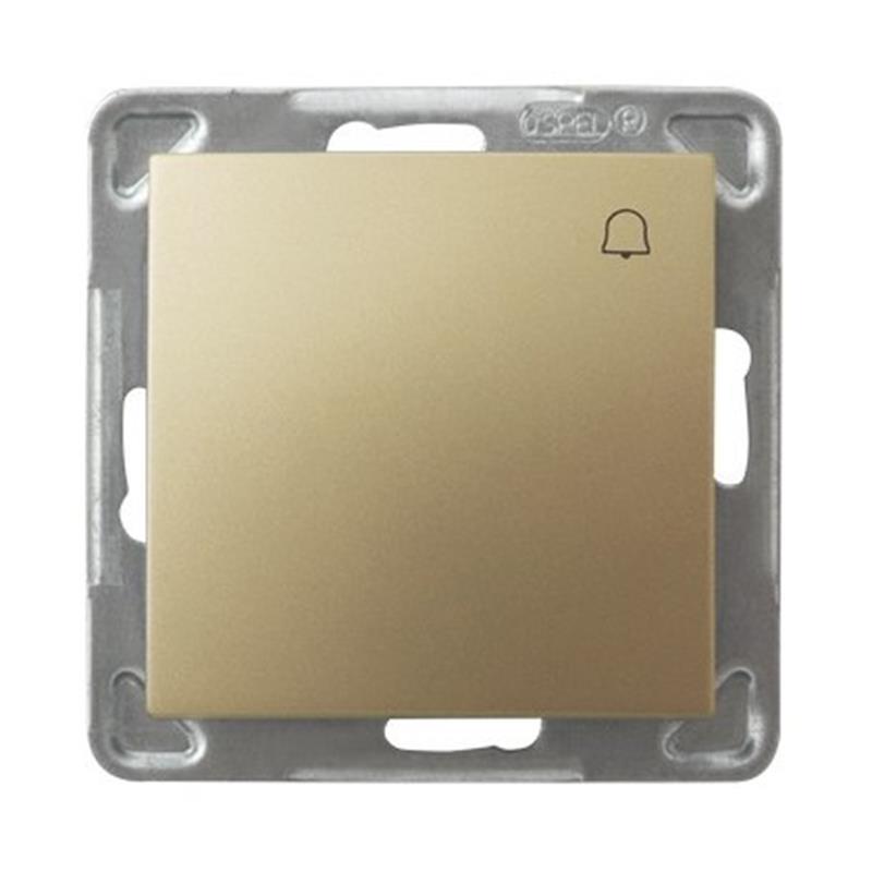 Ospel Impresja złoty - łącznik dzwonkowy ŁP-6Y/m/28