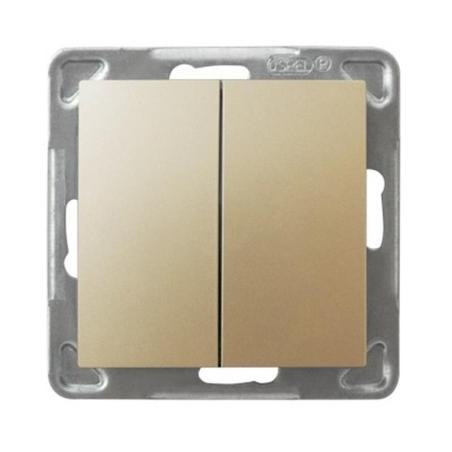 Ospel Impresja złoty - łącznik świecznikowy ŁP-2Y/m/28