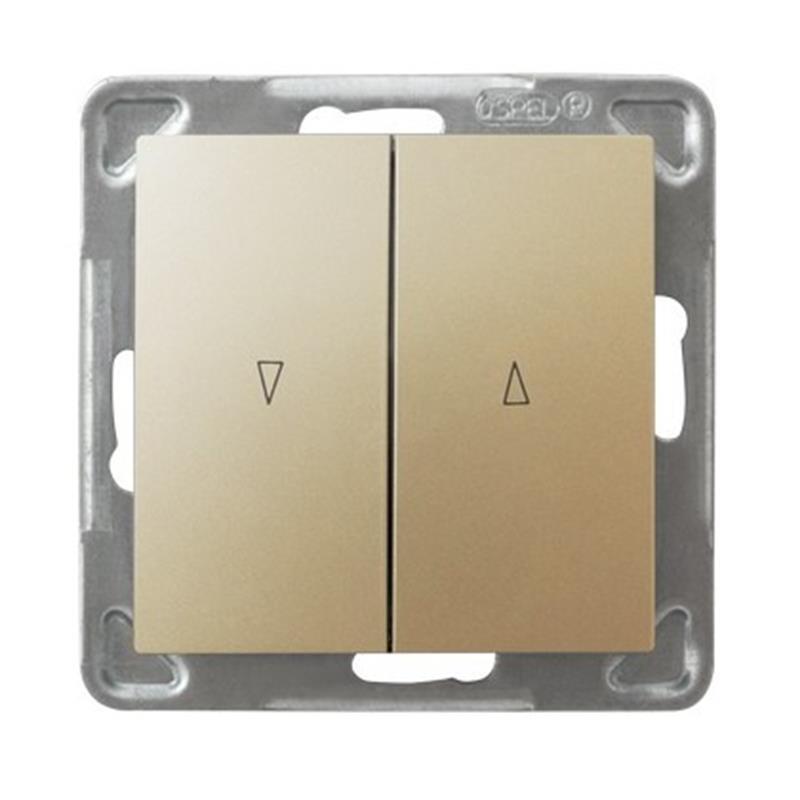 Ospel Impresja złoty - łącznik żaluzyjny odbijający ŁP-7Y/m/28